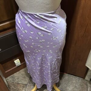 Purple skirt